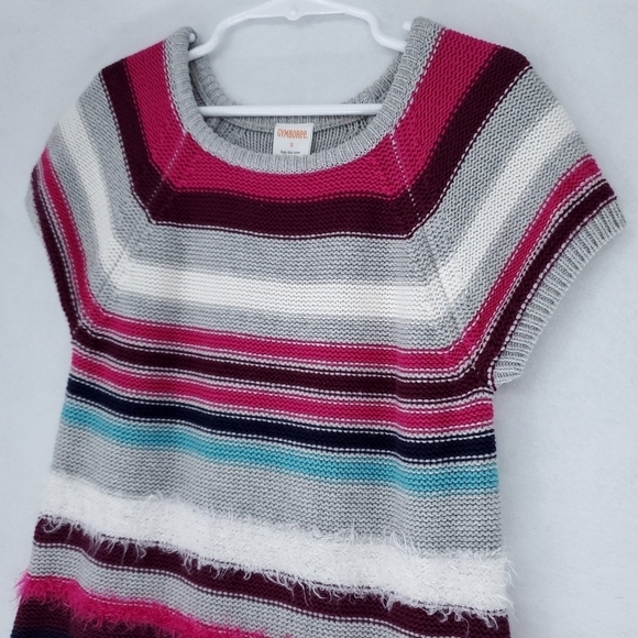 Gymboree Ready, Jet, Go Stripe Sweater Dress - Picture 2 of 8